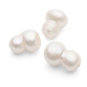 Special Freshwater Pearl Beads with Sterling Silver Hole 10mm - A Grain of  Sand