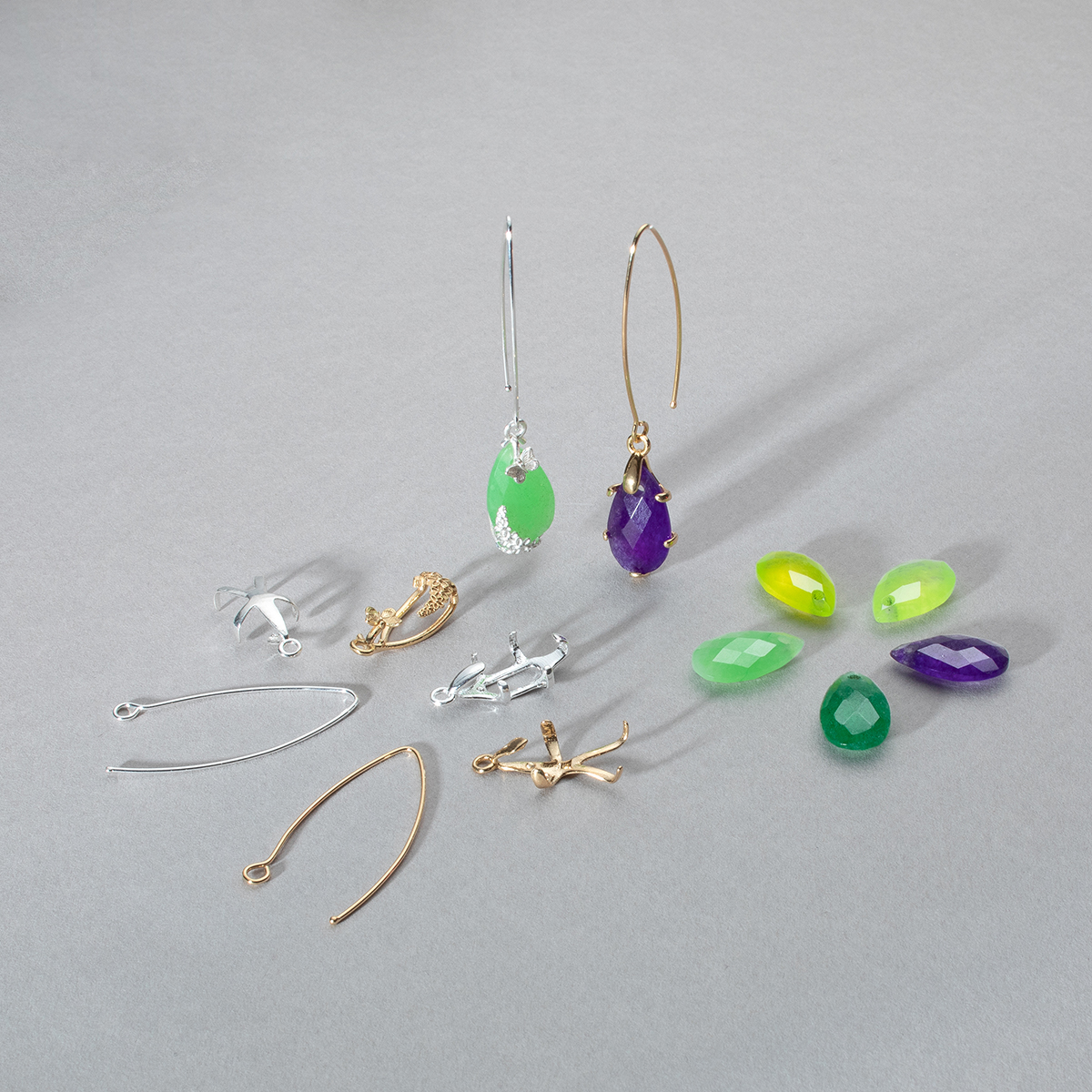 When Do I Design with Ear Wires, Post Earrings or Wire Earrings